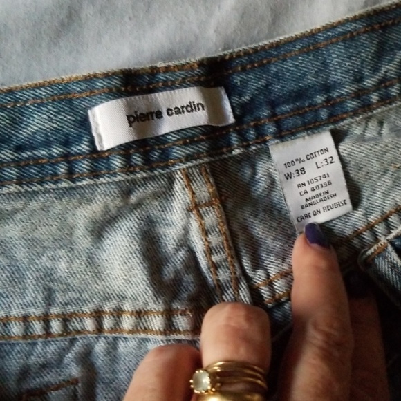 Vintage 80's Men's Pierre Cardin jeans 38x32 - Picture 2 of 4